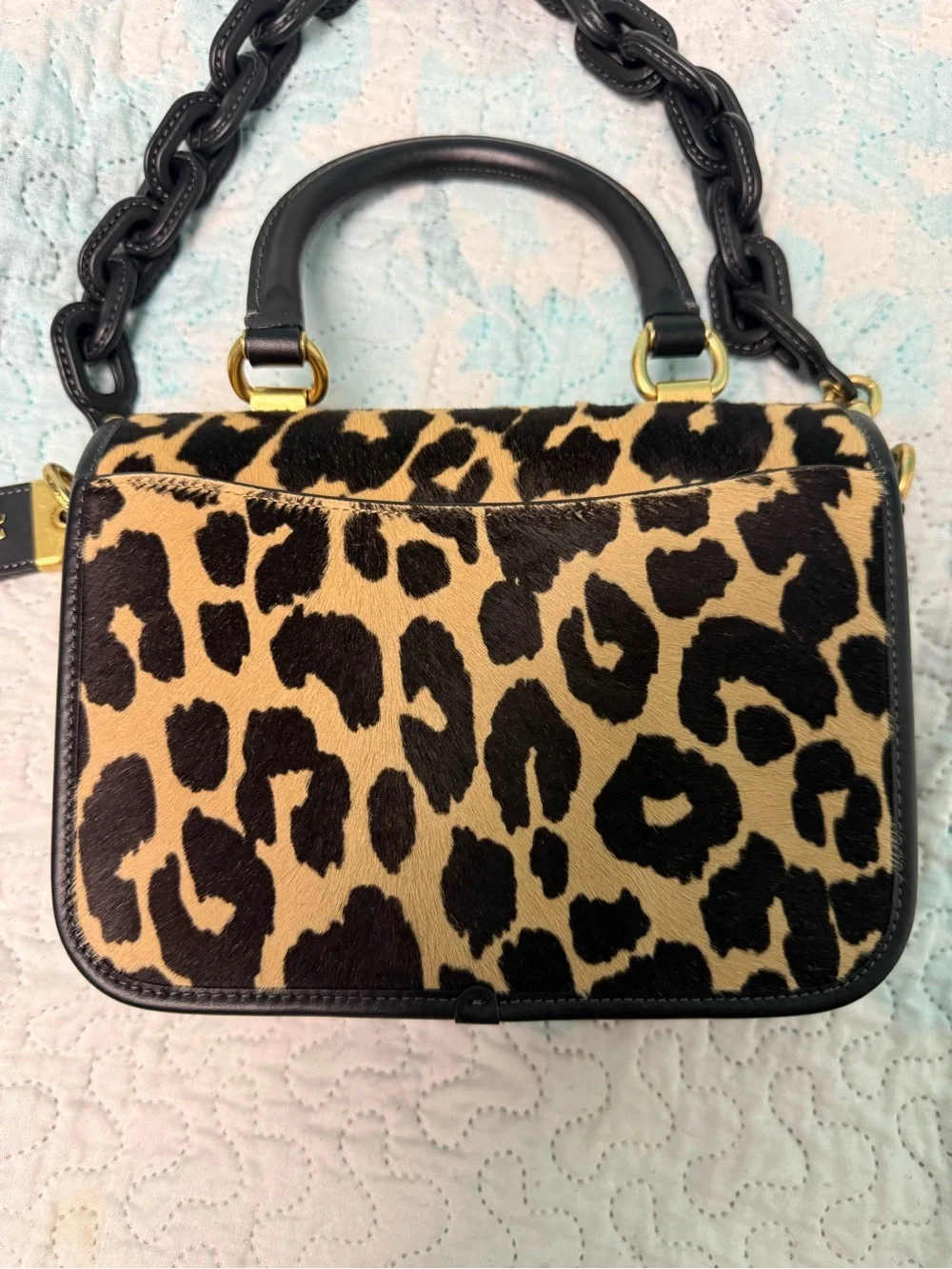 coach large rouge top handle